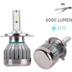 Space LED Far Ampulü H1-3500LMX2-30W-12V Buz Mavisi / LAAM700 - Beyaz