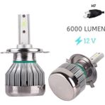 Space LED Far Ampulü H7-3500LMX2-30W-12V Buz Mavisi / LAAM702 - Beyaz
