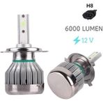 Space LED Far Ampulü H8-3500LMX2-30W-12V Buz Mavisi / LAAM706 - Beyaz