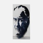 Space Metalize Sticker(atatürk imza-atatürk resim)