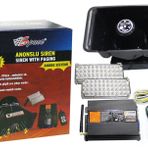 Space Mikrofonlu Led İkazlı Uzaktan Kumandalı (13 Sesli) Siren/sssr41
