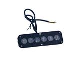 Space Offroad Sis Lambası 2 X4 x 13,5cm Beyaz-Sarı Gündüz Ledi Kırmızı / LASS385