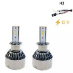 Space Space Led Far Ampulü Küçük Kasa Beyaz H3/36W /4800Lm /12 / Laam901