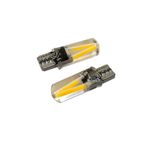 Space Uzun T10 Cob Led Canbus Silikon Ampul 12V Turuncu LAAM678