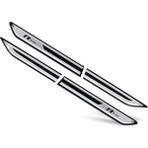Space Volkswagen Passat Golf Arteon R-Line 4'lü Çamurluk Logosu /YACI130 - 23 x 3 cm - Gümüş