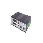 SPACENET 8 Port 10/100/1000+2 Sfp Fiber +2 Uplink Endüstriyel Poe Switch