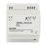 Spacnana 30 W 100‑240 V Trafo Anahtarlama Güç Kaynağı ABS Kabuk İçi Boş Tasarım Koruma Fonksiyonu DIN Ray Anahtarı Güç Kaynağı (24v)