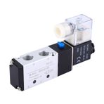 Spacnana Solenoid Vana, Solenoid Hava Vanası 2 Pozisyon 5 Port Pnömatik Kontrol Vanası Solenoid Valfı (DC24V)