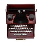 Spactz Ev Retro Vintage daktilo müzik kutusu ev odası ofis dekorasyon çocuklar Retro müzik kutusu