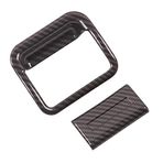 Spactz Navara Frontier NP300 2016-2021 için Fiber Araba Yardımcı Pilot Kolu Kutusu Kase Kapak Trim DeCor Aksesuarları