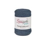 Spagettiyarn Kot Mavi Pamuk Makrome Ip