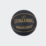 Spalding Basketbol Topu 2021 Highlight Siyah/Altın Size :7 RUB (84355Z)