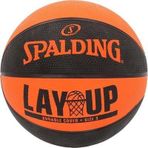 SPALDING Basketbol Topu 2021 Layup Orange/Black Size:3 (84366Z)