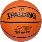 Spalding Basketbol Topu 2022 Layup TF50 Size:4 Rubber (84862Z) - 4 Numara - Turuncu