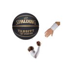 Spalding Spaldıng Basketbol Topu Varsity Black Gold Tf-150 Size:7+Basketbol Kolluğu+Havlu Bıleklık