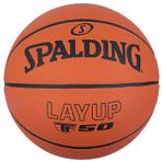 Spalding - TF-50 - Klasik Renk - Basketbol - Başlangıç Topu - Malzeme: Kauçuk - Dış Mekan - Kaymaz - Mükemmel Kavrama - Çok Dayanıklı