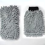 Spark 2'Li SET Mikrofiber Şönil Oto Yıkama Süngeri ve Şönil Temizlik & Kurulama Eldiveni