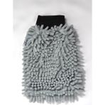 Spark (4 Adet) 7050 Mikrofiber Şönil Oto Temizlik ve Kurulama Eldiveni 16X24 Cm. Gri