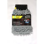 Spark 7050 Mikrofiber Şönil Oto Temizlik Ve Kurulama Eldiveni Gri 1 Adet