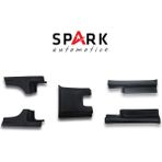 Spark Oto Aksesuar Dacia Duster 2018-2024 Yıl Aralığı Uyumlu Iç Trim 5 Parça - Spark Automotive - 0 - Siyah