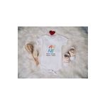 SPARKLY BABY ORGANİK %100 PAMUKLU ANNE BASKILI Bebek Body Çıtçıtlı Badi
