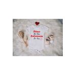 SPARKLY BABY ORGANİK %100 PAMUKLU BABAANNEM BASKILI YENİ Bebek Body Çıtçıtlı Badi