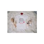 SPARKLY BABY ORGANİK %100 PAMUKLU BABALAR GÜNÜ HEDİYEN BASKILI Bebek Body Çıtçıtlı Badi