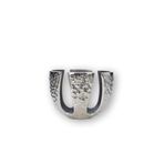 Sparta Küçük Mumluk Silver 21X15Cm Ak.Ja0031