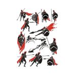 Spartalı Sticker Set 2 20 Parça Telefon, Tablet, Defter, Laptop Sticker