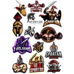 Spartan Savaşçı Sticker Set-1 13 Parça Telefon, Tablet, Defter, Laptop Sticker