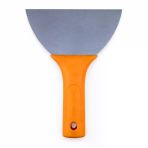 Spatula Plastik Saplı Sap Takmalı 160 Mm Dayanıklı Paslanmaz Çelik Yüzey Çok Amaçlı İnşaat Spatulası