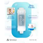 Spavely Duş Filtresi Bebek Pudrası Esanslı - Klor ve Kireç Karşıtı, Kokulu, C Vitaminli 150 gr