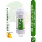 Spavely Yeşil Limon Duş Başlığı Filtresi Arıtması Güney Kore Menşei Klor Kireç Karşıtı Hoş Kokulu 150 gr - Tek Ebat
