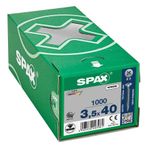 Spax 3.5x40 mm Galv Kaplama 1000 Adet Sunta Vidası