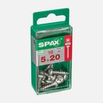 Spax 5x20 mm Yuvarlak Başlı Vida