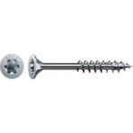 Spax Evrensel Vida Sunta Vidası, 6 x 40 mm, 500 Adet, Yarım Dişli, Havşa Başlı, T-Star Plus T30, 4kesici Uçlu, Wırox Kaplama