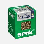 Spax Sarı 3.5x25 mm Havşa Vida
