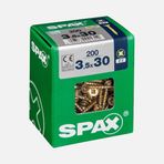 Spax Sarı 3.5x30 mm Havşa Vida
