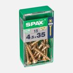 Spax Sarı 4.5x35 mm Havşa Vida