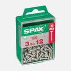 Spax Yuvarlak Başlı 3.5x12 cm Galvaniz