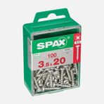 Spax Yuvarlak Başlı 3.5x20 mm Galvaniz