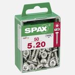 Spax Yuvarlak Başlı 5x20 mm Galvaniz