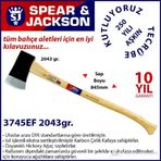 Spear And Jackson 3745EF Ağaç Saplı 2043 gr Balta