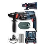 Spech Power Darbeli Metal Şanzumanlı Bakır Sargılı Kırıcı Delici Hilti Matkap + 5 Uç