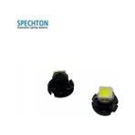 Spechton 12V Duylu Gösterge Ampulü Dipsiz Beyaz LED 0.12W T4.2 Japon Tip Kısa