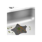 Special Action Silikon Yıldız Şekilli Gider Süzgeci – Duş, Lavabo ve Banyo İçin Su Geçirir, Pislik Tutucu Kapak
