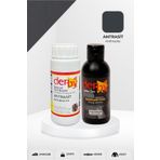 Special Antrasit Deri Boyası ve Cilası 100 mL - 2'li Set / Mont Eşya Çanta Deri Boyası