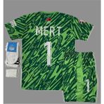 Special Arena Mert Günok Türkiye Milli Takımı Euro 2024 Çocuk Kaleci Forması 4'lü Set - 6 - 7 Yaş - Yeşil
