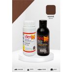 Special Kahve Deri Boyası ve Cilası 100 mL - 2'li Set / Mont Eşya Çanta Deri Boyası