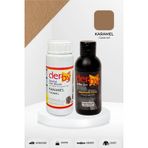 Special Karamel Deri Boyası ve Cilası 100 mL - 2'li Set / Mont Eşya Çanta Deri Boyası